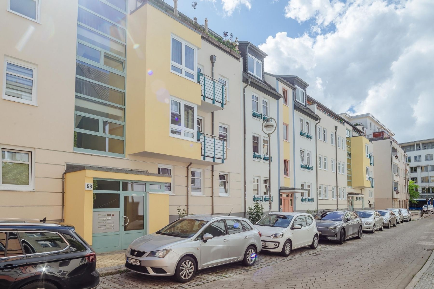 Haus mit Eingangsbereich