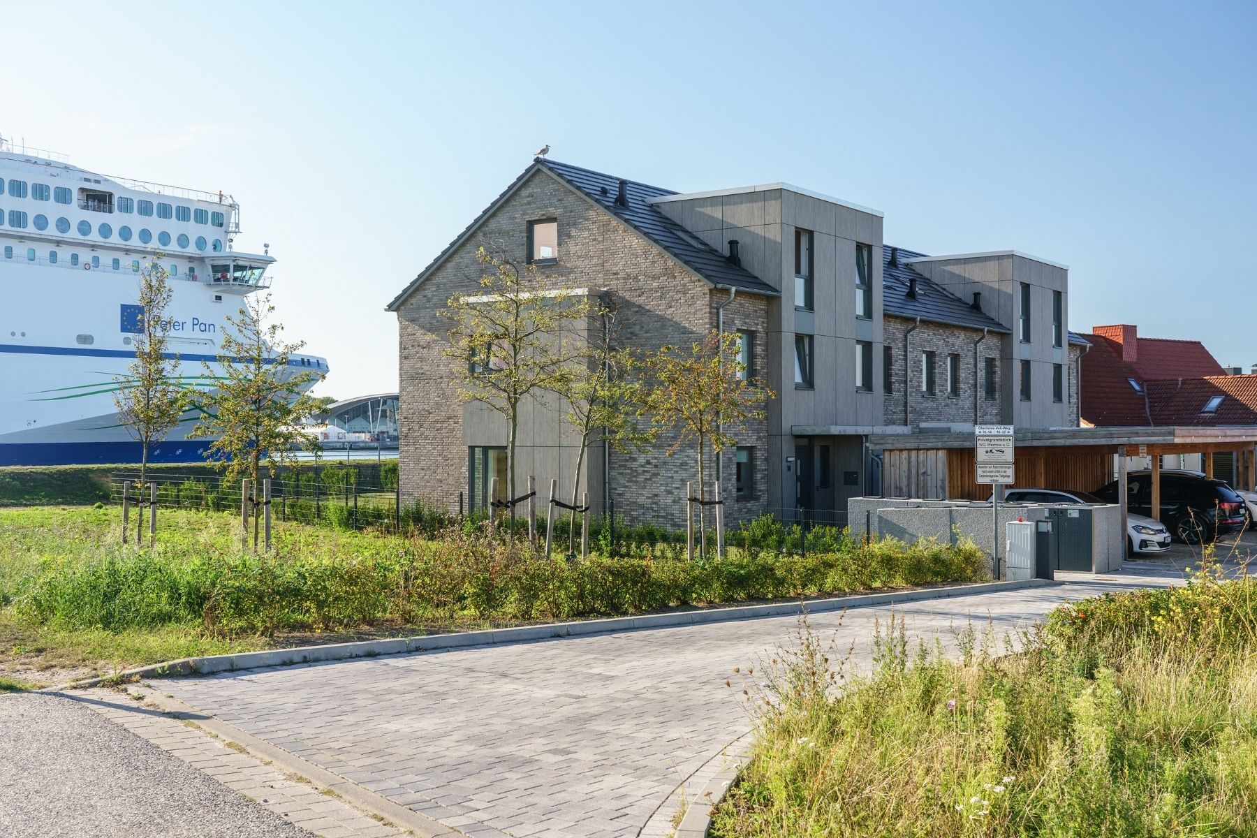 Haus mit Eingangsbereich