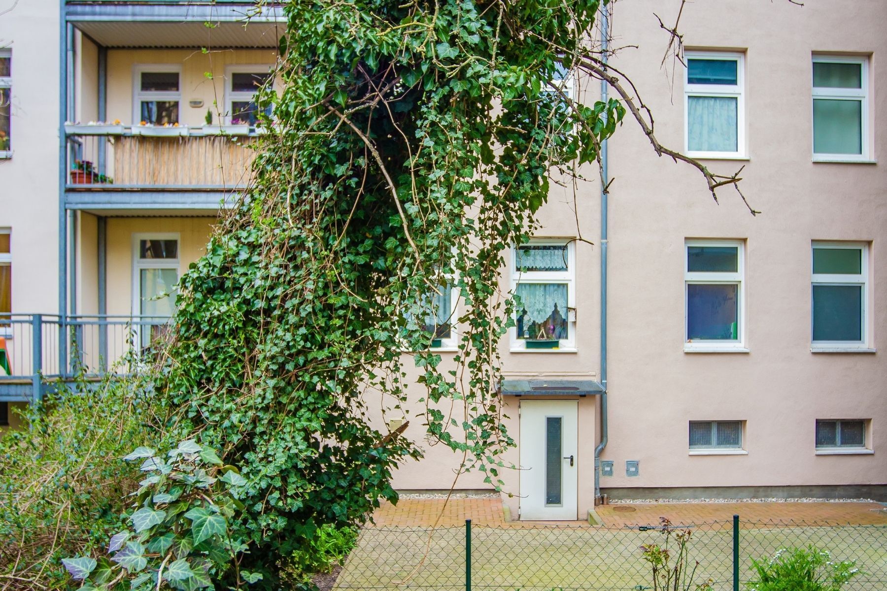 Haus mit Eingangsbereich