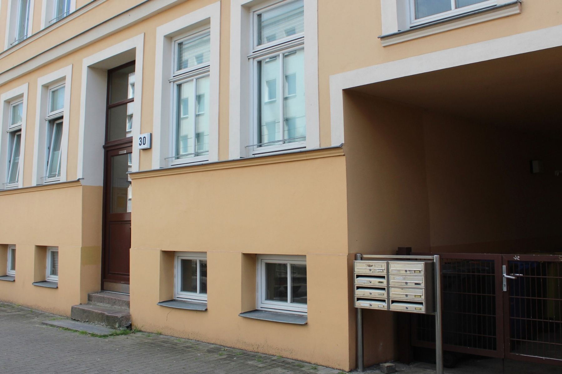 Haus mit Eingangsbereich